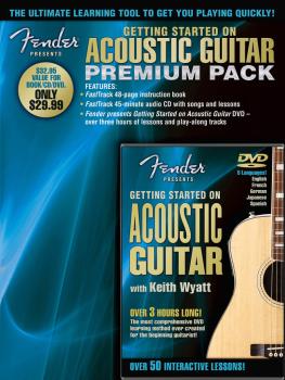 Fender Presents Getting Started on Acoustic Guitar - Premium Pack (HL-00696650)
