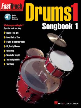 FastTrack Drums Songbook 1 - Level 1 (HL-00697290)