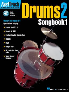 FastTrack Drums Songbook 1 - Level 2 (HL-00697299)