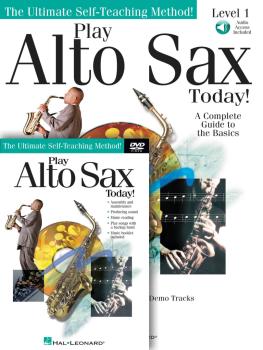 Play Alto Sax Today! Beginner's Pack: Book/Online Audio/DVD Pack (HL-00699555)