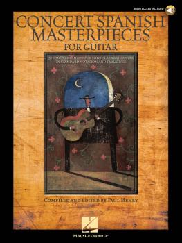 Concert Spanish Masterpieces for Guitar (HL-00699735)