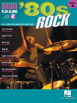 '80s Rock: Drum Play-Along Volume 8 (HL-00699832)