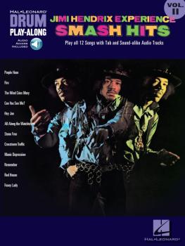 Jimi Hendrix Experience - Smash Hits: Drum Play-Along Volume 11 (HL-00699835)