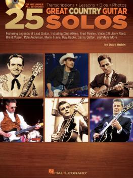 25 Great Country Guitar Solos: Transcriptions · Lessons · Bios · Photo (HL-00699926)