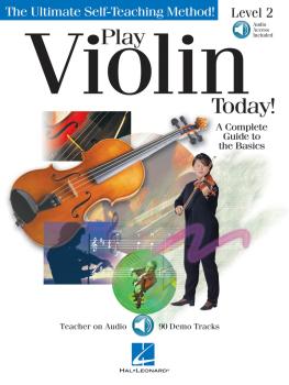 Play Violin Today! - Level 2: A Complete Guide to the Basics (HL-00701320)
