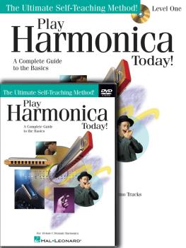 Play Harmonica Today! Beginner's Pack: Level 1 Book/CD/DVD Pack (HL-00701875)