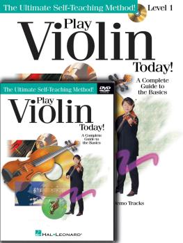 Play Violin Today! Beginner's Pack: Level 1 Book/Online Audio/DVD Pack (HL-00701876)