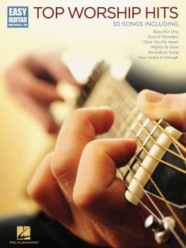 Top Worship Hits: Easy Guitar with Notes & Tab (HL-00702294)