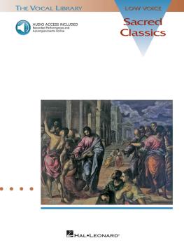 Sacred Classics: The Vocal Library Low Voice (HL-00740052)
