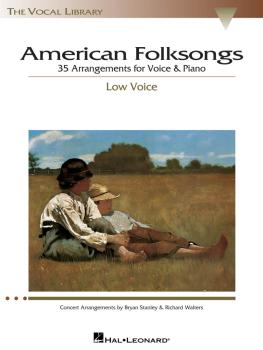 American Folksongs: The Vocal Library Low Voice (HL-00740188)