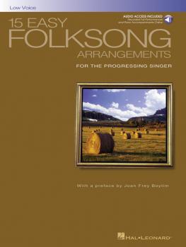 15 Easy Folksong Arrangements: Low Voice Introduction by Joan Frey Boy (HL-00740269)