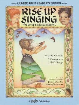Rise Up Singing - The Group Singing Songbook: Large Print Leader's Edi (HL-00740332)