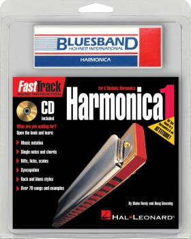 FastTrack Mini Harmonica Pack: Book/CD/Harmonica Pack (HL-00820016)