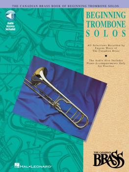 The Canadian Brass Book of Beginning Trombone Solos (With Online Audio (HL-00841143)