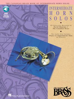 Canadian Brass Book of Intermediate Horn Solos: Book with Online Audio (HL-00841150)