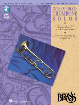 Canadian Brass Book of Intermediate Trombone Solos (with online audio  (HL-00841151)