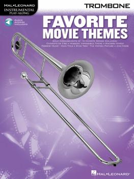 Favorite Movie Themes (for Trombone with Play-Along Tracks) (HL-00841170)