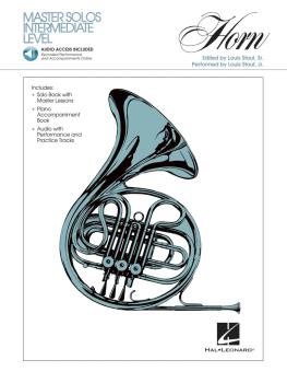 Master Solos Intermediate Level - French Horn (Book/CD Pack) (HL-00841328)
