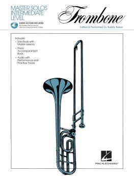 Master Solos Intermediate Level - Trombone (Book/CD Pack) (HL-00841329)