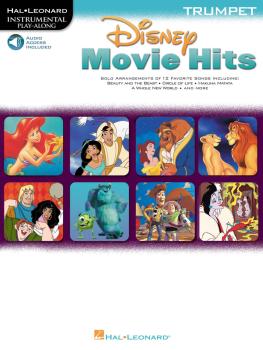 Disney Movie Hits for Trumpet: Play Along with a Full Symphony Orchest (HL-00841423)