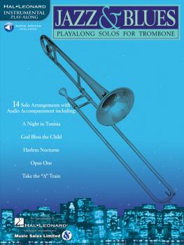 Jazz & Blues: Playalong Solos for Trombone (HL-00841443)