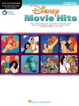 Disney Movie Hits for Oboe: Play Along with a Full Symphony Orchestra! (HL-00841687)