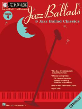 Jazz Ballads: Jazz Play-Along Volume 4 (HL-00841691)