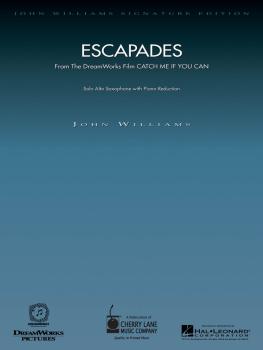 Escapades (from Catch Me If You Can): Alto Saxophone with Piano Reduct (HL-00841788)