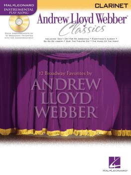 Andrew Lloyd Webber Classics - Clarinet: Clarinet Play-Along Book/CD P (HL-00841826)