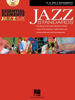 Essential Elements Jazz Play-Along - Jazz Standards: Bb, Eb & C Instru (HL-00841987)