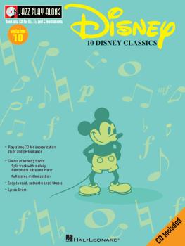 Disney: Jazz Play-Along Volume 10 (HL-00843003)