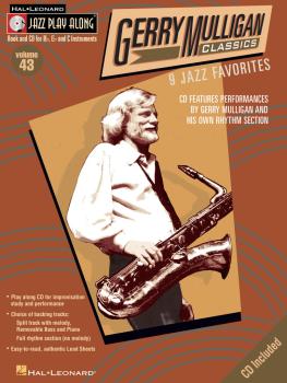 Gerry Mulligan Classics: Jazz Play-Along Volume 43 (HL-00843039)