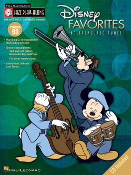 Disney Favorites: Jazz Play-Along Volume 93 (HL-00843142)