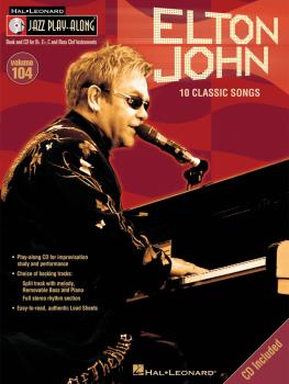 Elton John: Jazz Play-Along Volume 104 (HL-00843155)