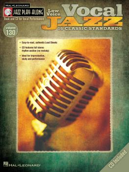 Vocal Jazz (Low Voice): Jazz Play-Along Volume 130 (HL-00843191)