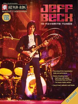 Jeff Beck: Jazz Play-Along Volume 135 (HL-00843197)
