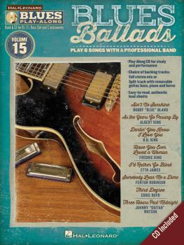 Blues Ballads: Blues Play-Along Volume 15 (HL-00843207)