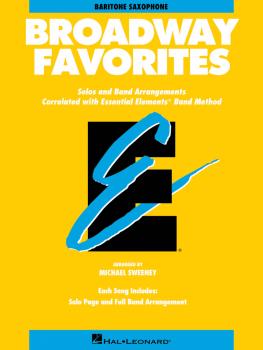 Essential Elements Broadway Favorites: Eb Baritone Saxophone (HL-00860043)