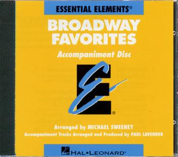 Essential Elements Broadway Favorites (Accompaniment CD) (HL-00860053)
