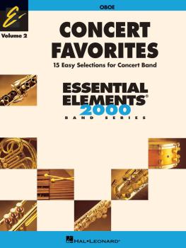 Concert Favorites Vol. 2 - Oboe: Essential Elements 2000 Band Series (HL-00860162)