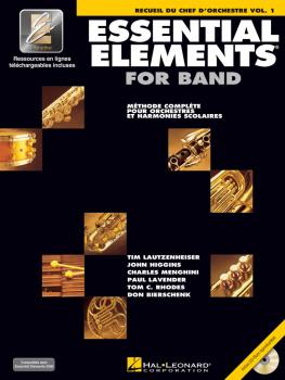 Essential Elements for Band avec EEi: Vol. 1 - Recueil du Chef D'Orche (HL-00860206)