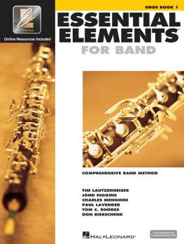 Essential Elements for Band - Oboe Book 1 with EEi (HL-00862567)