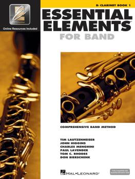 Essential Elements for Band - Bb Clarinet Book 1 with EEi (HL-00862569)
