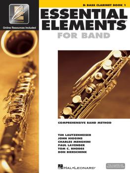 Essential Elements for Band - Bb Bass Clarinet Book 1 with EEi (HL-00862571)