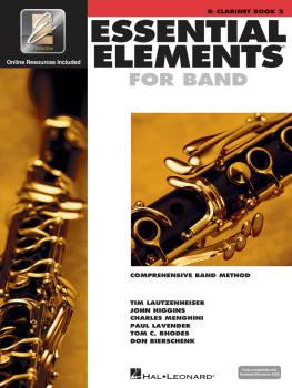 Essential Elements for Band - Book 2 with EEi (Bb Clarinet) (HL-00862591)
