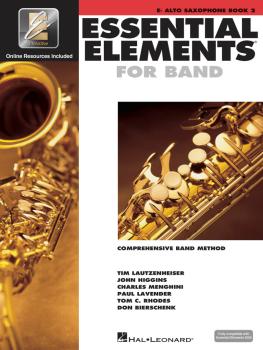 Essential Elements for Band - Book 2 with EEi (Eb Alto Saxophone) (HL-00862594)
