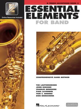 Essential Elements for Band - Book 2 with EEi (Bb Tenor Saxophone) (HL-00862595)