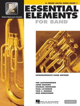 Essential Elements for Band - Book 1 with My EE Library (Eb Tenor Alto (HL-00862611)
