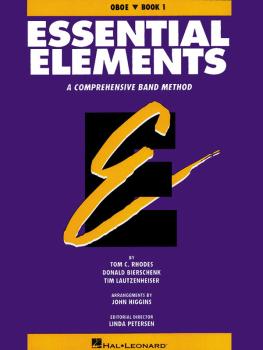 Essential Elements - Book 1 (Original Series) (Oboe) (HL-00863502)