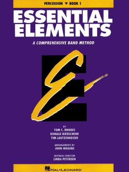 Essential Elements - Book 1 (Original Series) (Percussion) (HL-00863516)